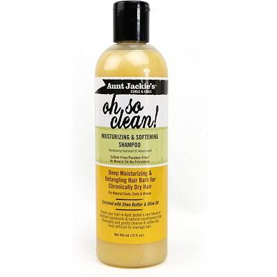 Aunt Jackies Oh So Clean Moisturizing And Softening Shampoo 355ml